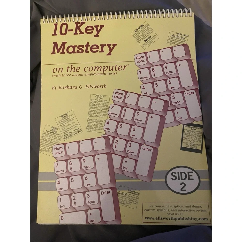Ten Key‎ Mastery on the Computer , Software Windows & Mac OSX Ring-bound